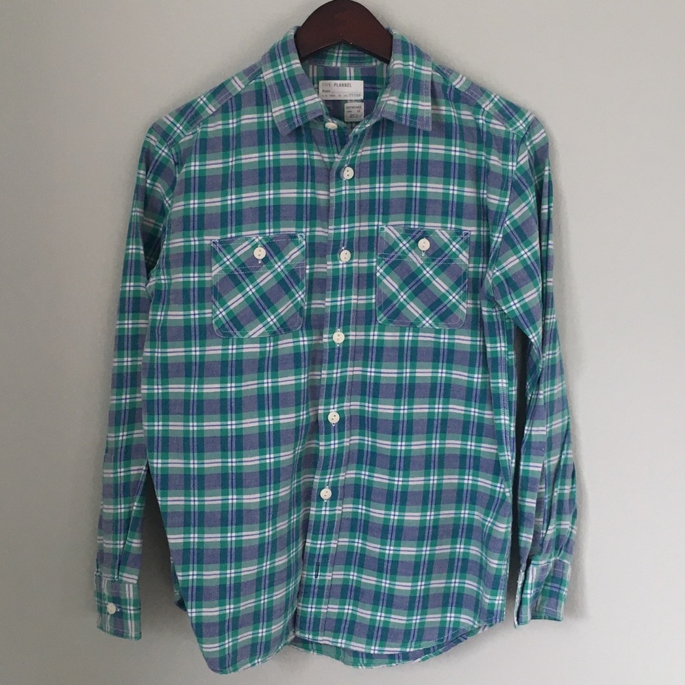 Crewcuts Flannel Button Down • Size 14